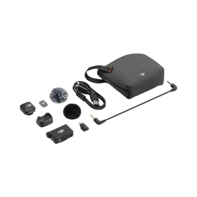 Microfone Dji Mic Mini  (1 Tx Microfone) Br - Dji146 Preto